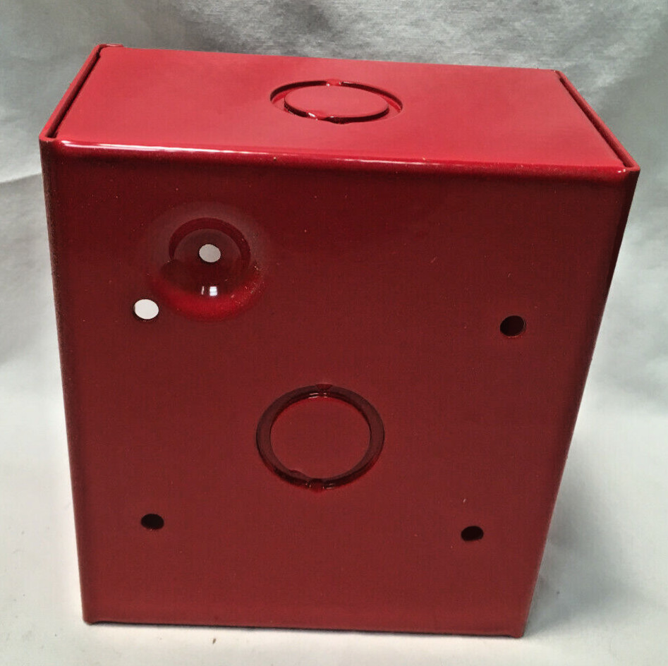 Edwards 897B-012 Surface Box Red