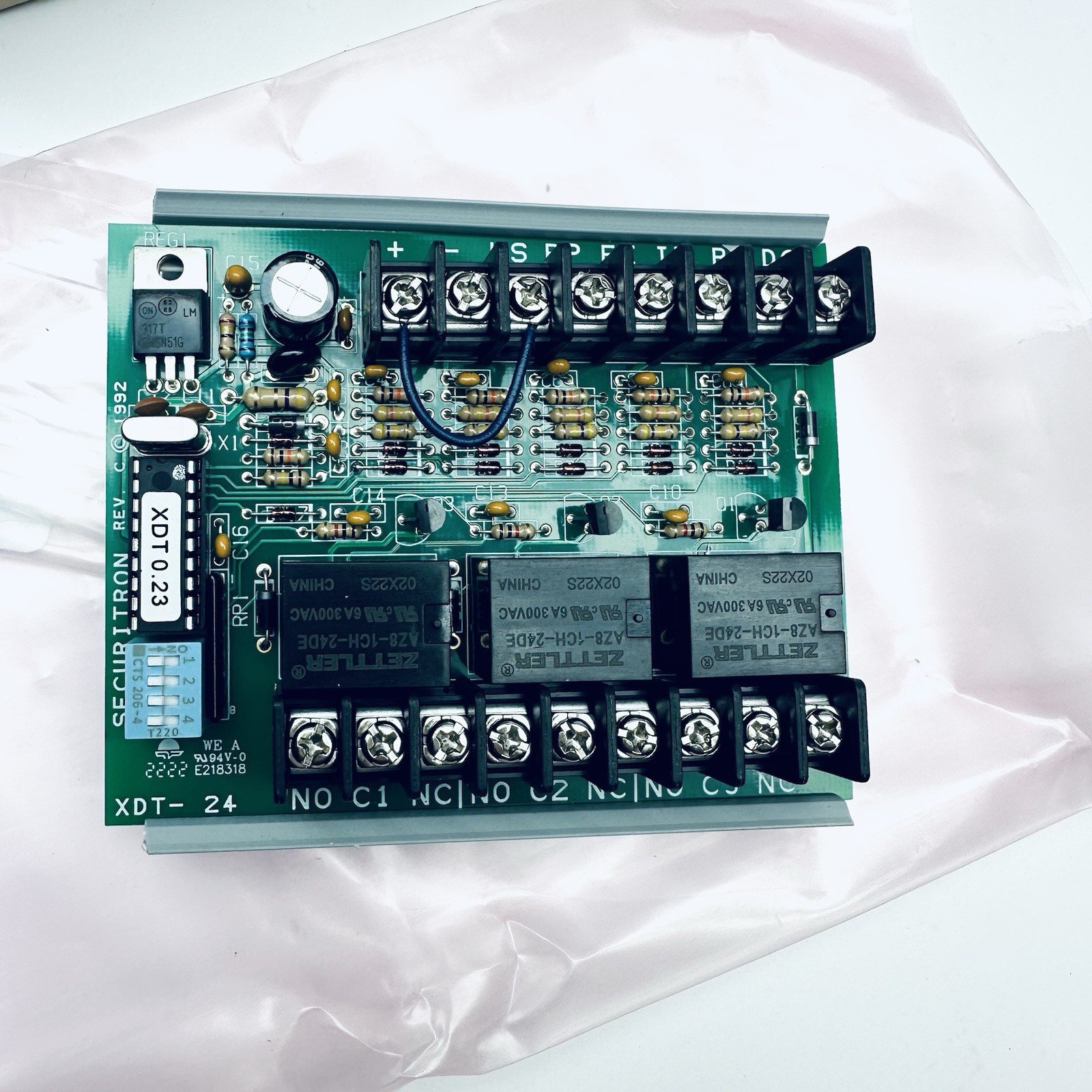 Assa Abloy Securitron XDT-24 Exit Delay Timer 24VDC ( Board Only)