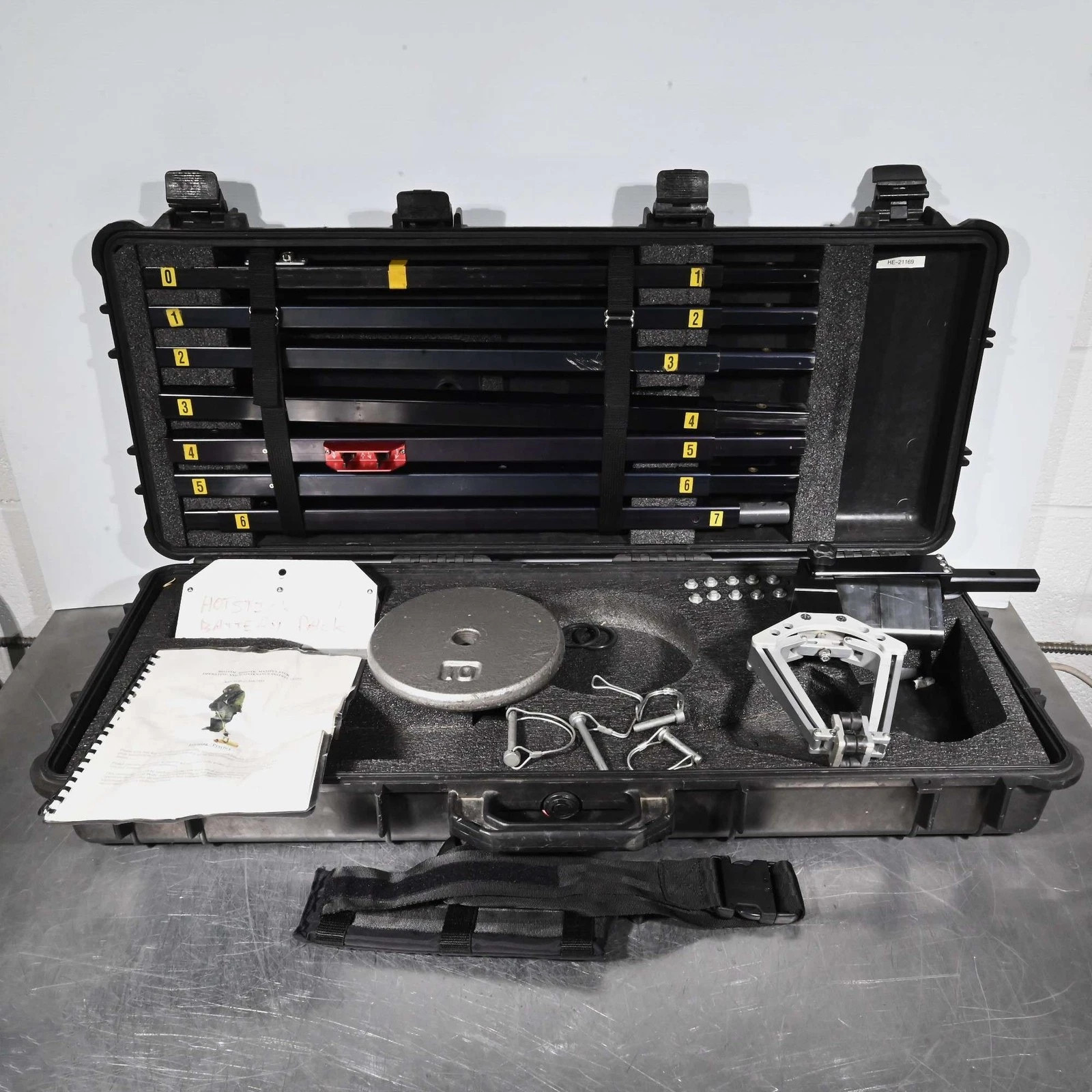 Med-Eng Systems Hotstic Eagle MK-V Robotic Manipulator for EOD Removal in Case