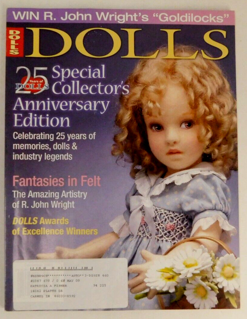 Dolls Magazine December 2007 25 Years of Dolls Special Collectors Anniversary Ed