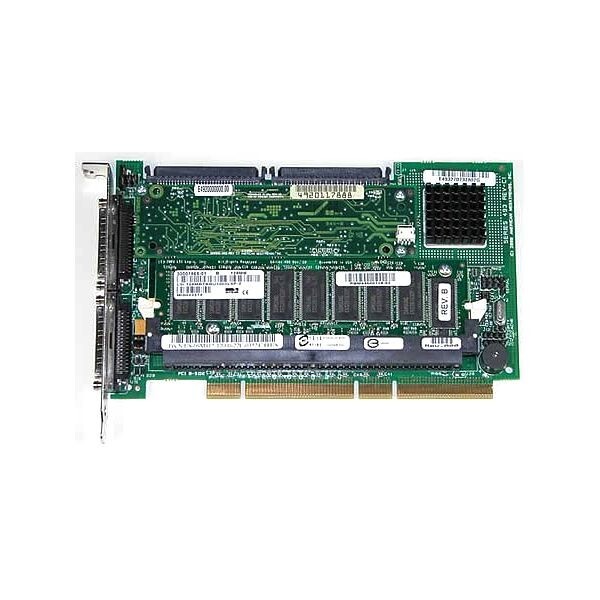 NEW!! Dell 9M912 128MB SCSI Dual Channel RAID Controller