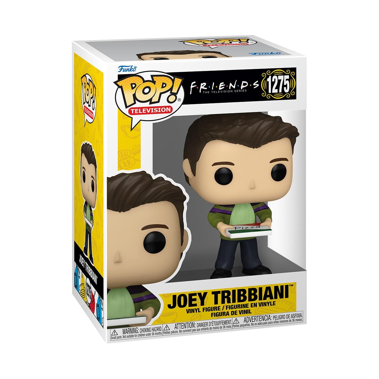 Funko POP! TV: Friends - Joey Tribbiani with Pizza - With Protector