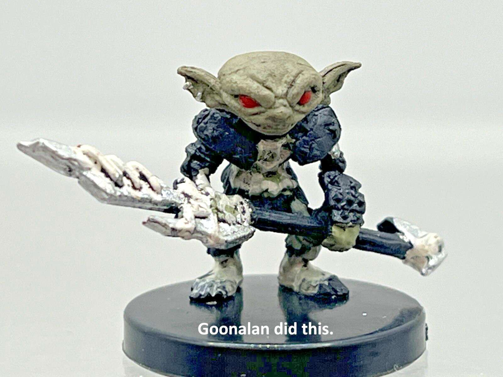 D&D Pathfinder Mini Legendary Adventures 14 Goblin Horse-Chopper UC