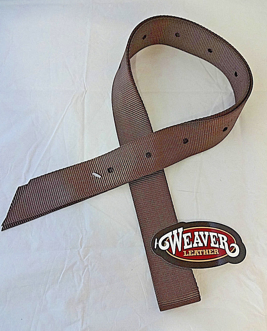New Weaver Leather Nylon Latigo Cinch Half Breed Billet Saddle Brown Horse Tack