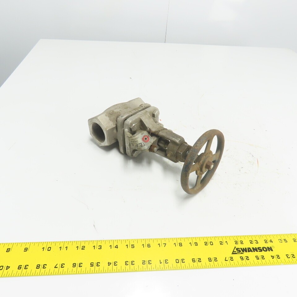 Powell A-5749-2 1-1/2" Flanged Stainless Steel Globe Valve CF8M