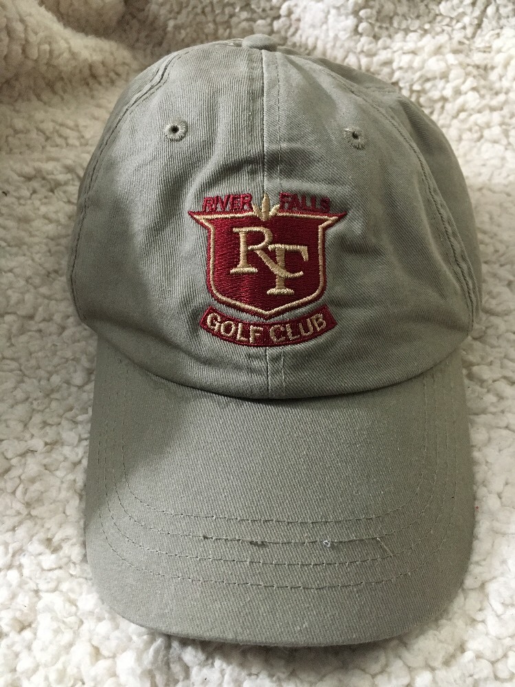 River Falls Wisconsin Golf Club Baseball Golf Cap 18 Holes Of Golf Trucker Hat
