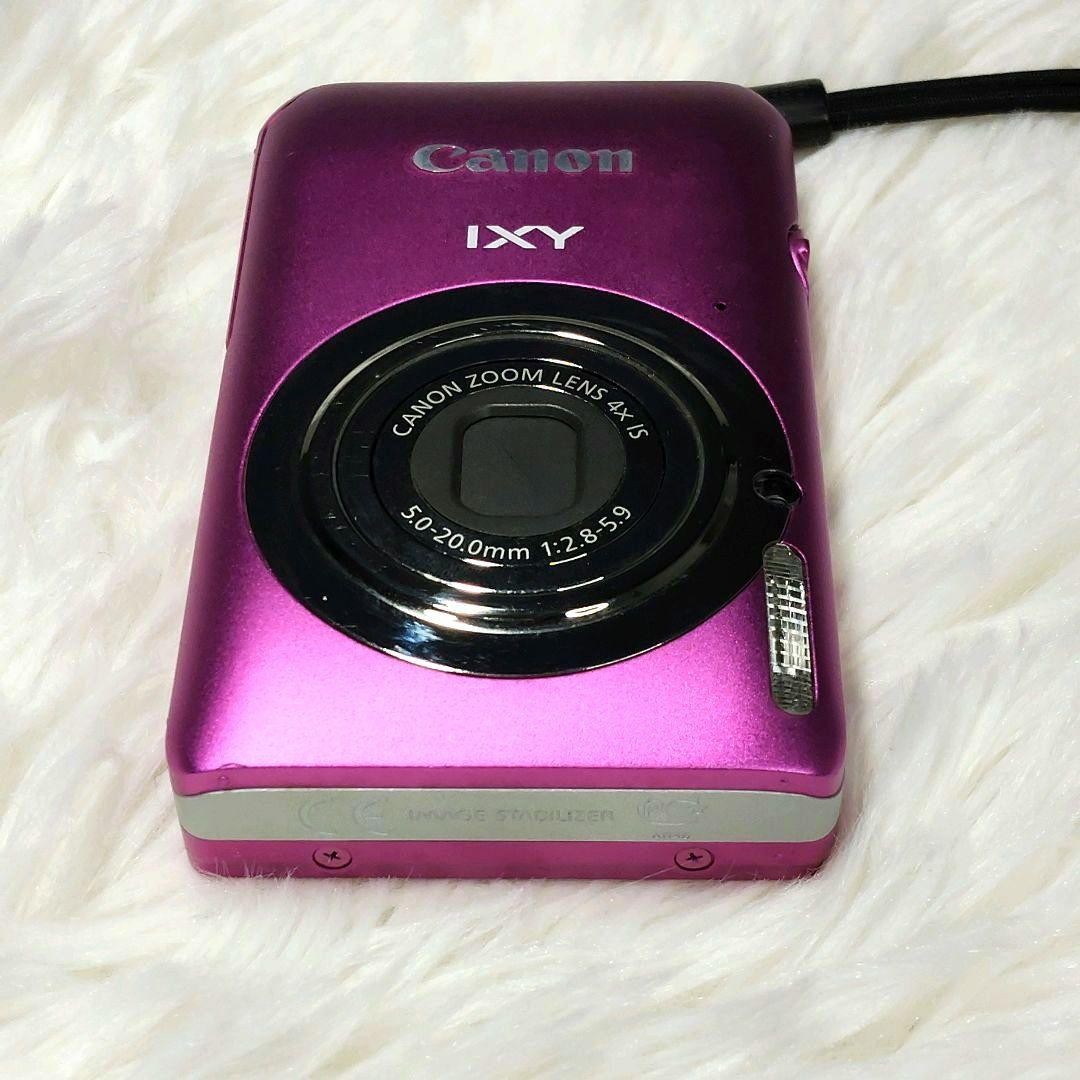 Canon IXY 210F Pink Compact Digital Camera Tested Excellent Condition