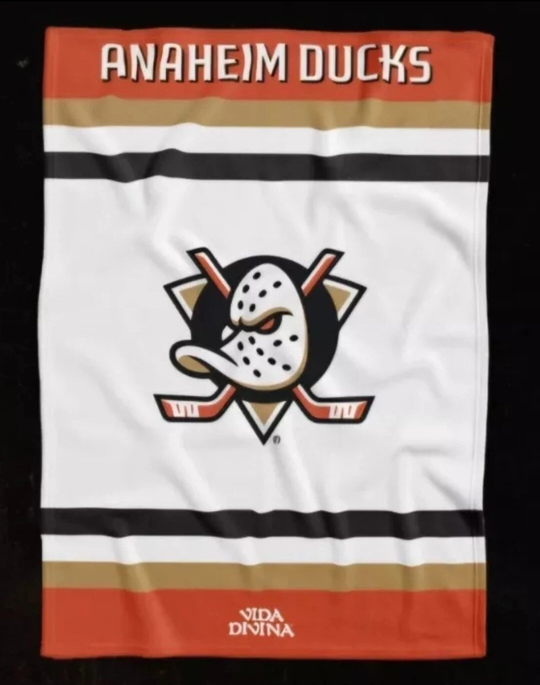2025 Anaheim Ducks Blanket SGA 3/9 New