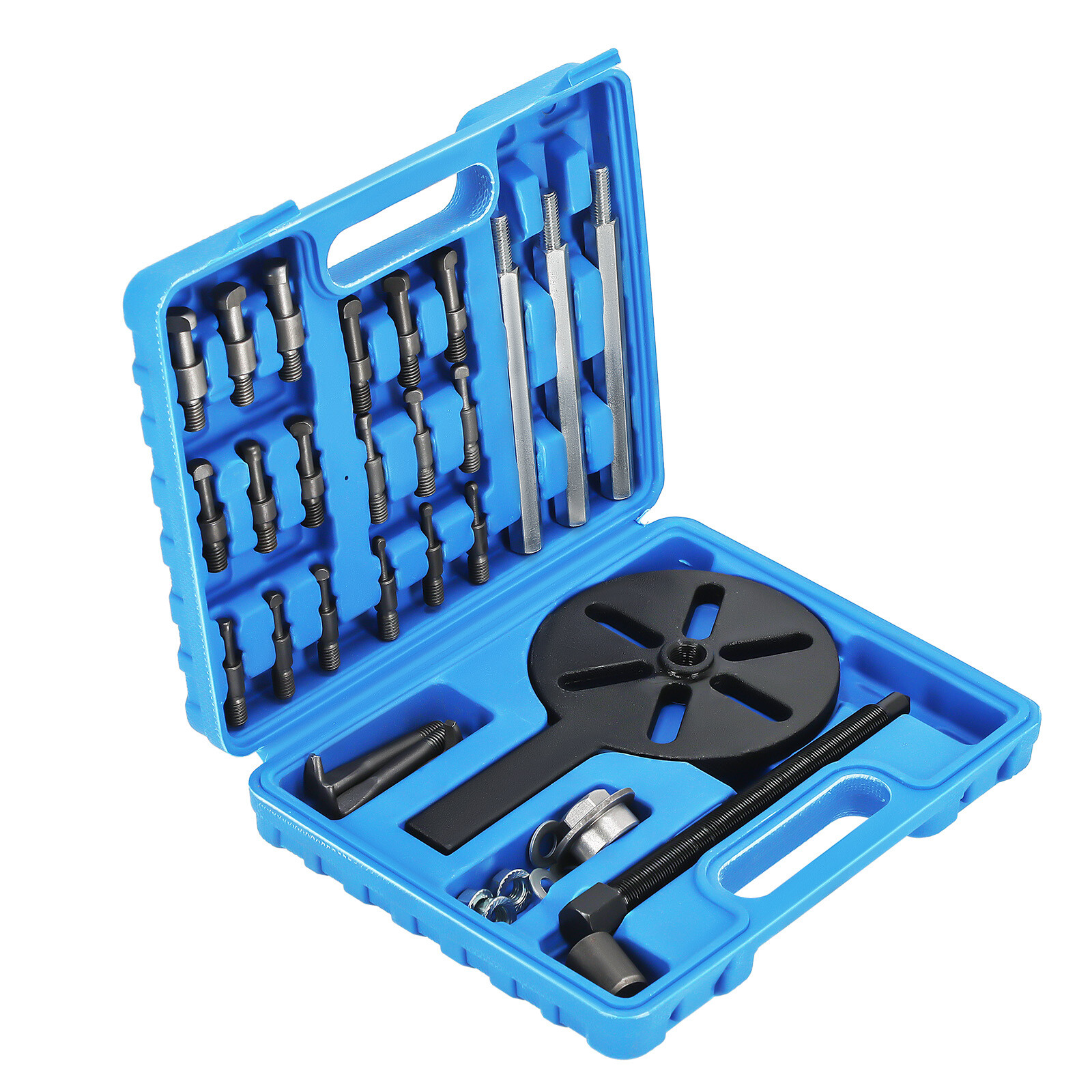 Three-jaw Puller Kit Inner Hole Removal Tool Bearing Disassembly with Box