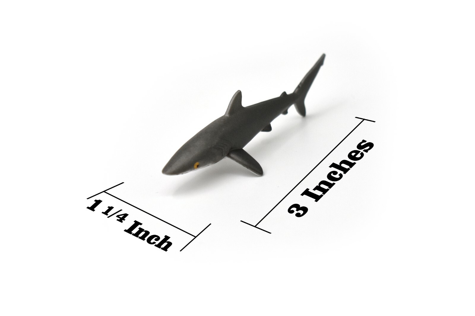 SILKY SHARK, PLASTIC REPLICA 3" SF02 B51