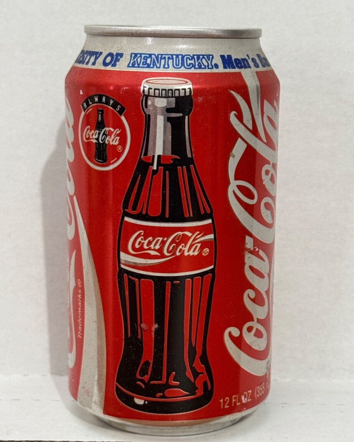 Vintage Coke Can University of Kentucky 1996 Men's Basketball Champs Coca-Cola