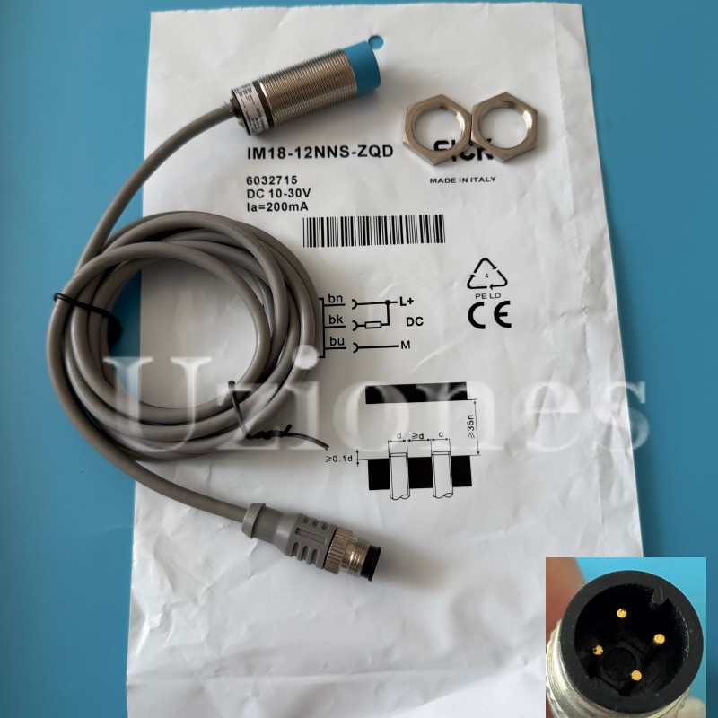 For SICK IM18-12NNS-ZQD IM1812NNSZQD Inductive Proximity Sensor 10-30VDC NPN USA