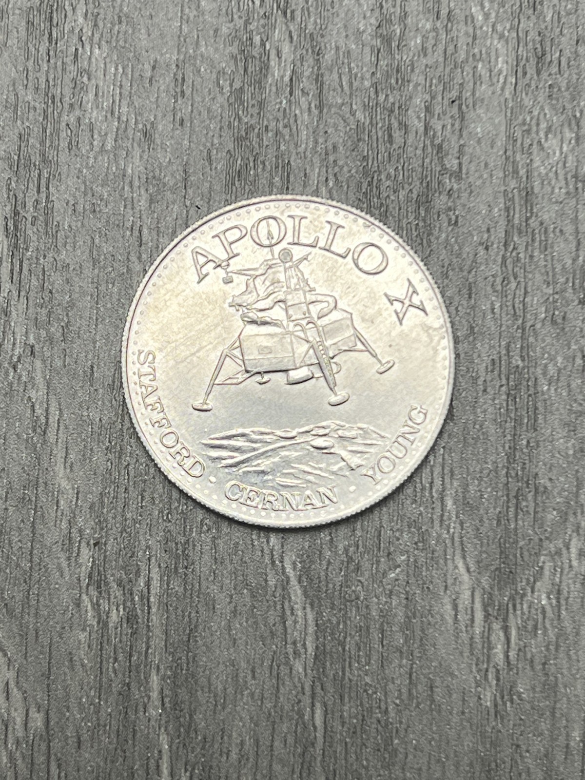 Apollo X Man In Space Commemorative Token Stafford Young Cernan Medal