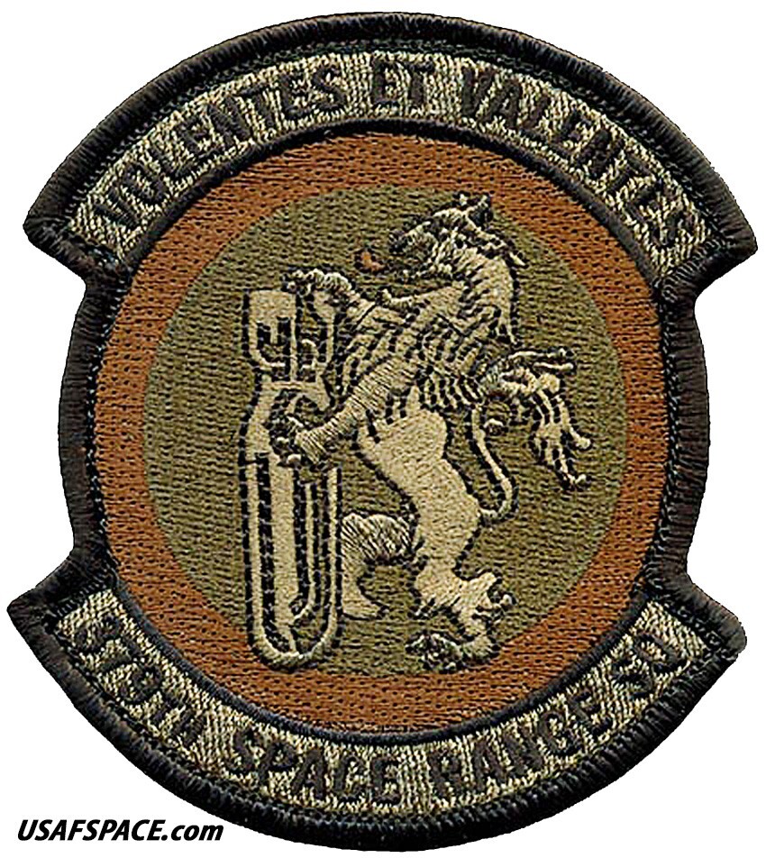USAF 379TH SPACE RANGE SQ -379 SRS- Schriever SFB -USSF ORIGINAL OCP VEL PATCH
