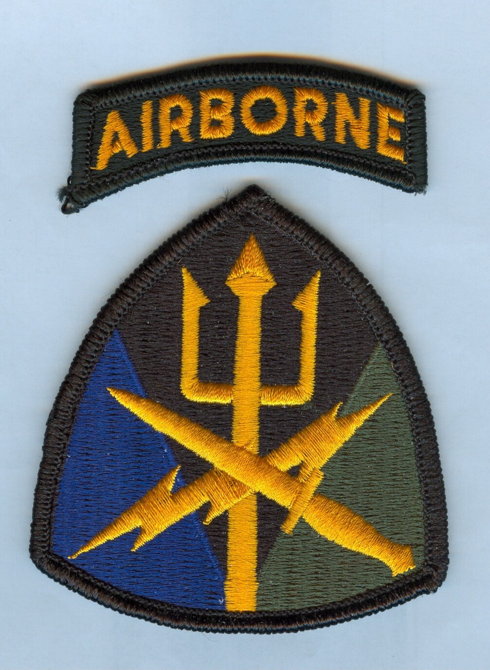 NEW ISSUE SSI:  SPECIAL OPERATIONS CMD (SOCOM) JOINT FORCES COMMAND w/ ABN TAB