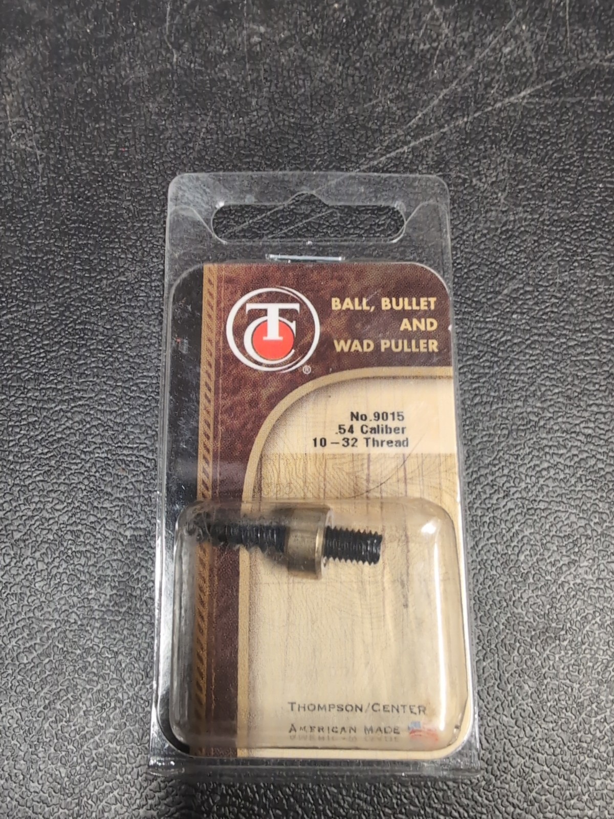 Thompson Center #9015 ball, bullet, and wad puller .54 cal 10/32 thread