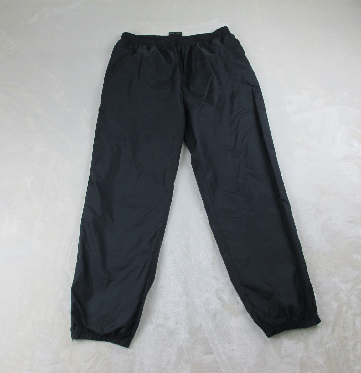 VINTAGE USA Olympics Pants Mens Extra Large Black Track Training Gym Workout*