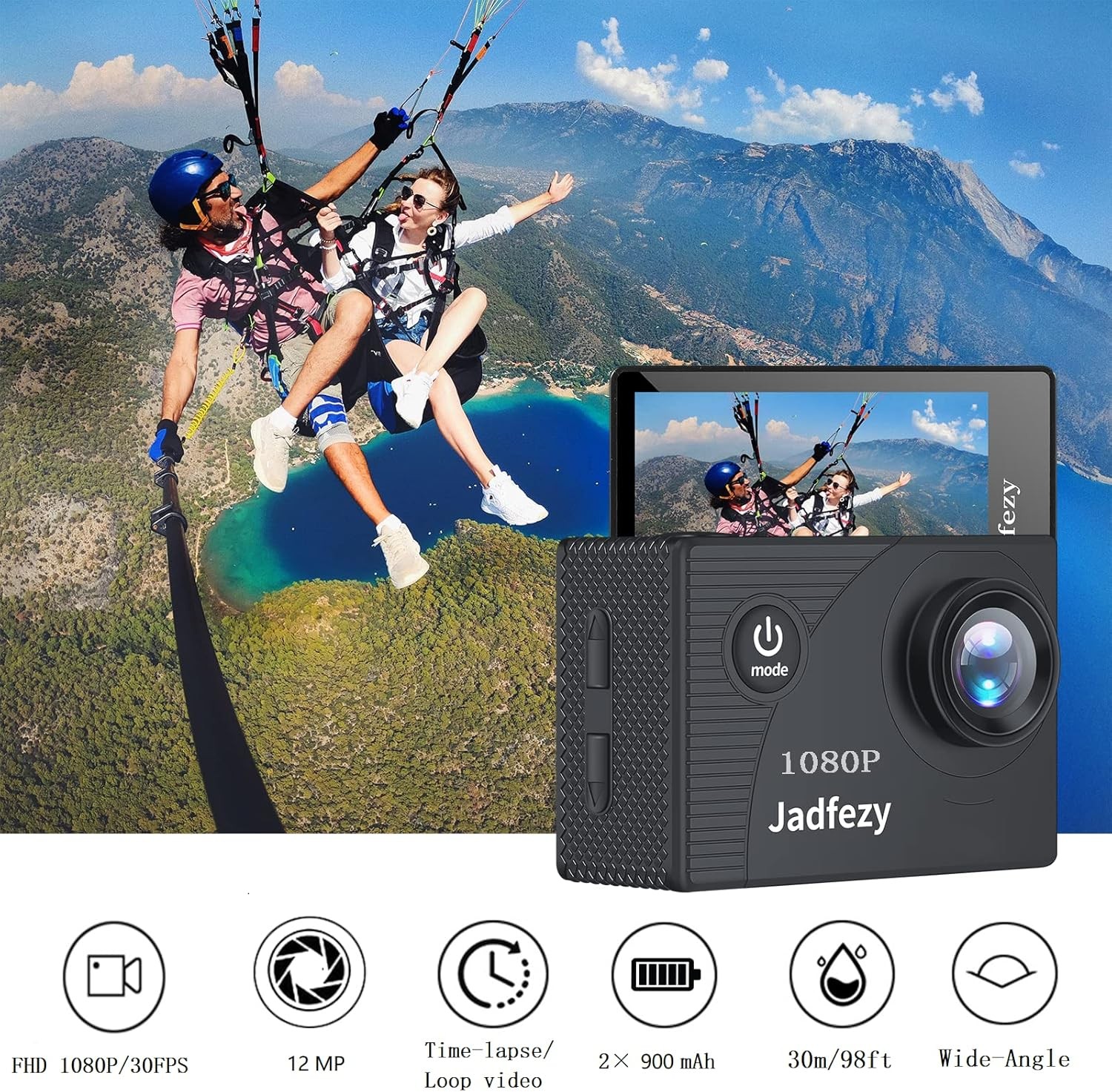 Waterproof Action Camera Kit