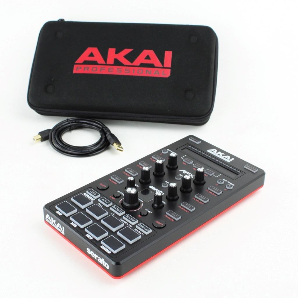 Akai AFX - Serato FX 4 Channel USB Pad DJ Controller/Mixer