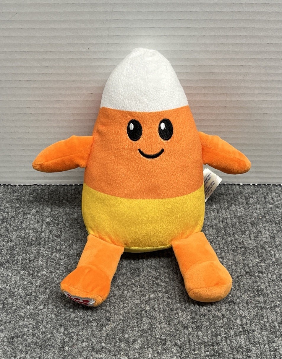 Build-A-Bear Smallfry Candy Corn Buddy 8" Plush Halloween Fall Stuffed Toy