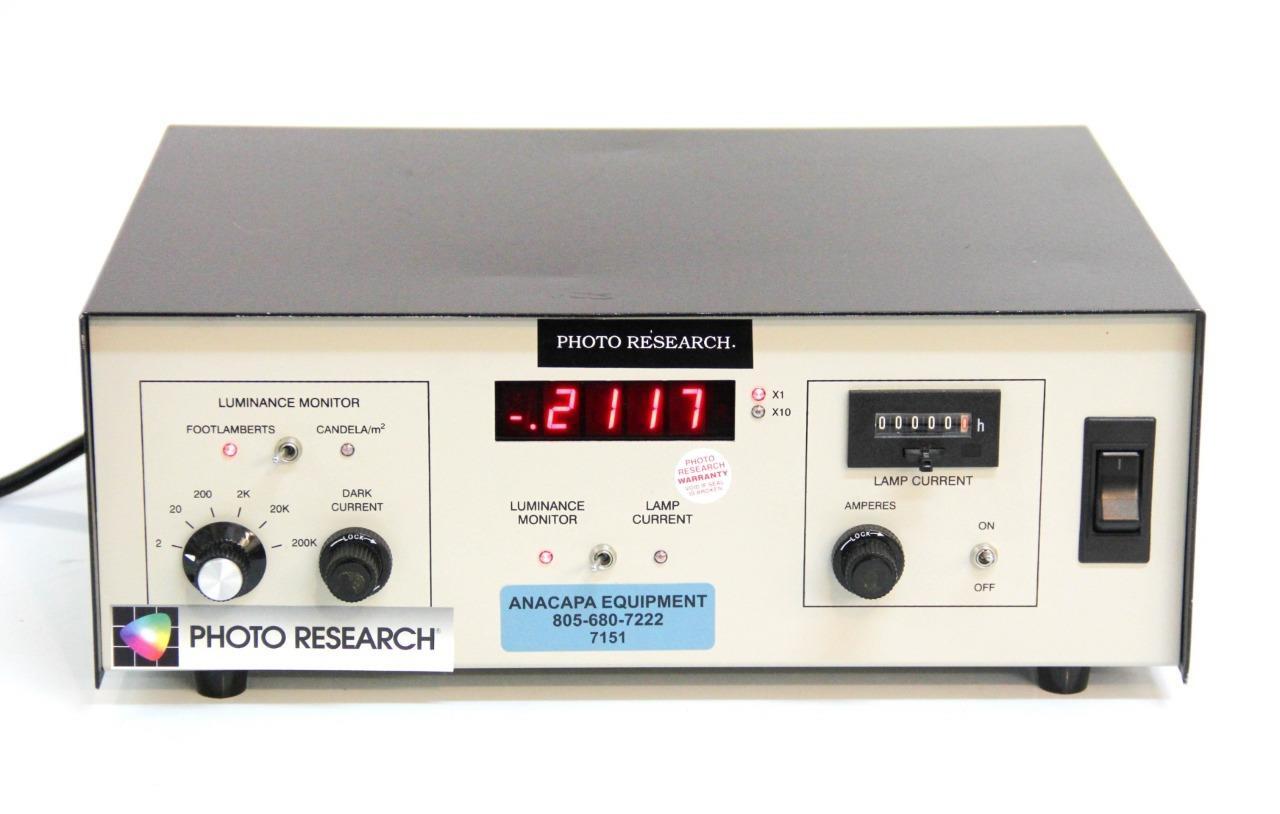 Photo Research Inc. LRS-455-6-1 Calibration Source Controller Luminance (7151)