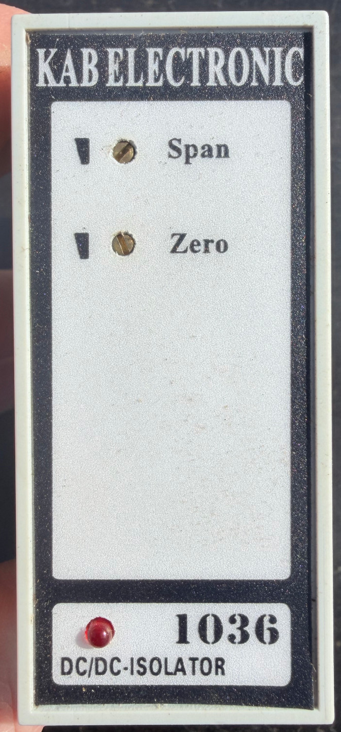KAB Electronic DC/DC isolator 1036