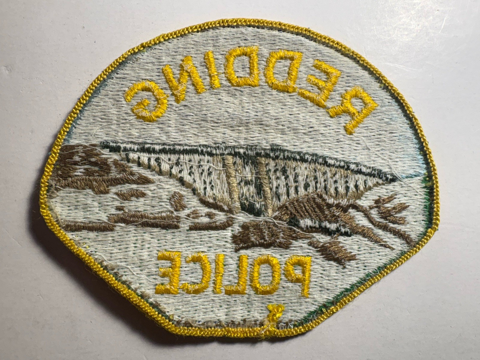 Redding California Police Patch