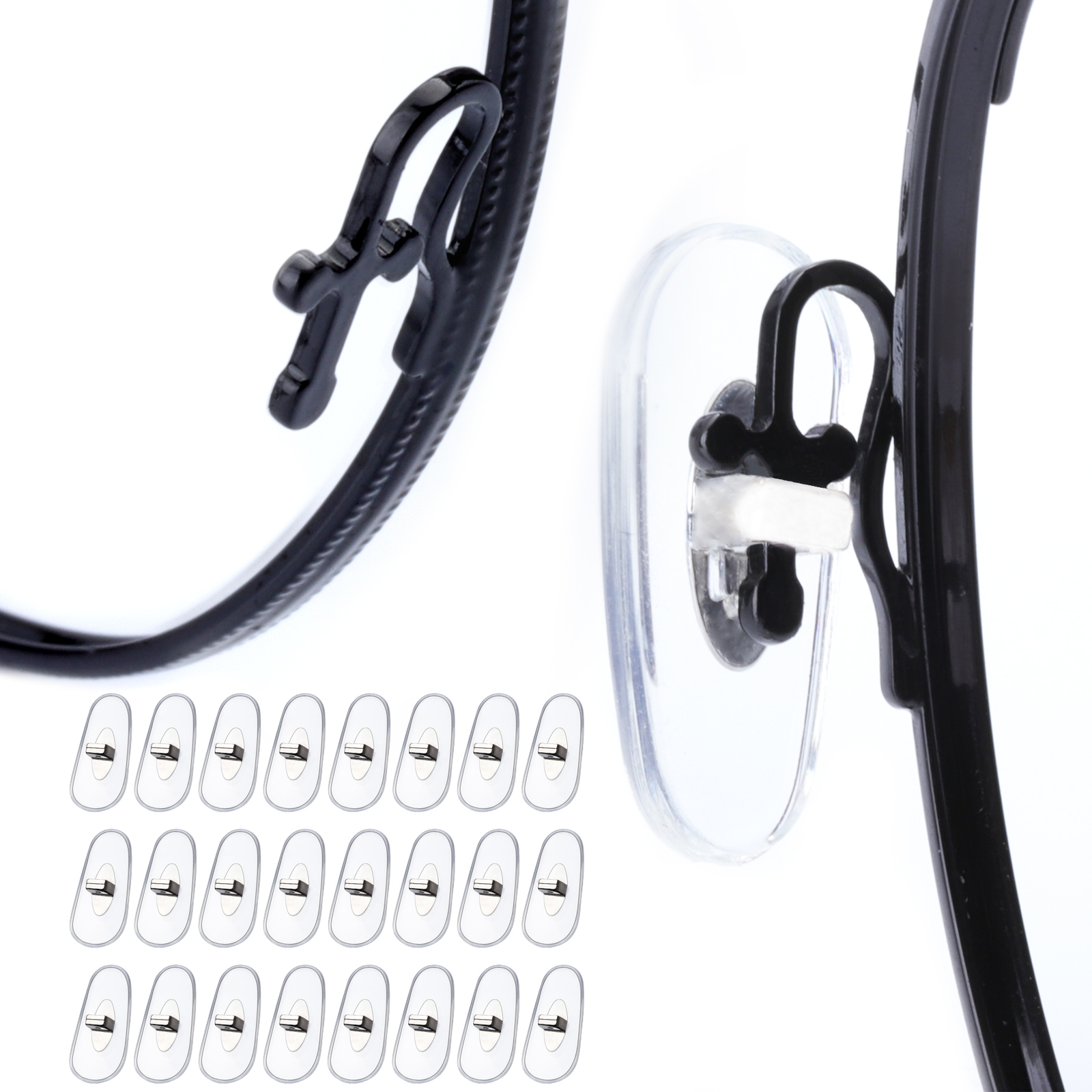 Replacement Nose Pads Pieces for - RayBan RB3683-56mm/RB3683-59mm Sunglass - Opt