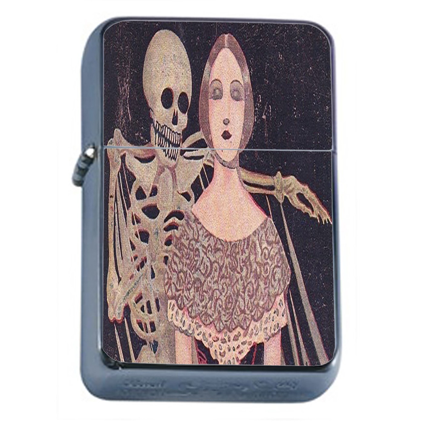 Oil Lighter Lady Memento Mori