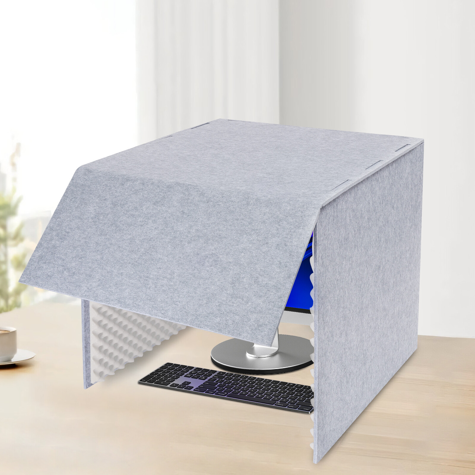 Sound Isolation Booth Portable Studio Sound Recording Desktop Soundproof Cover