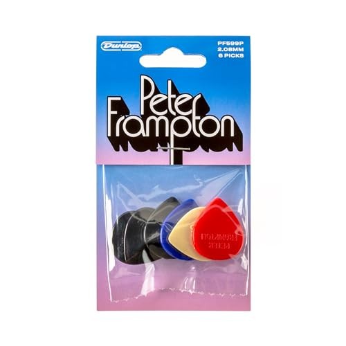 Peter Frampton Vintage Jazz Teardrop Pick - 6 Pack From Japan