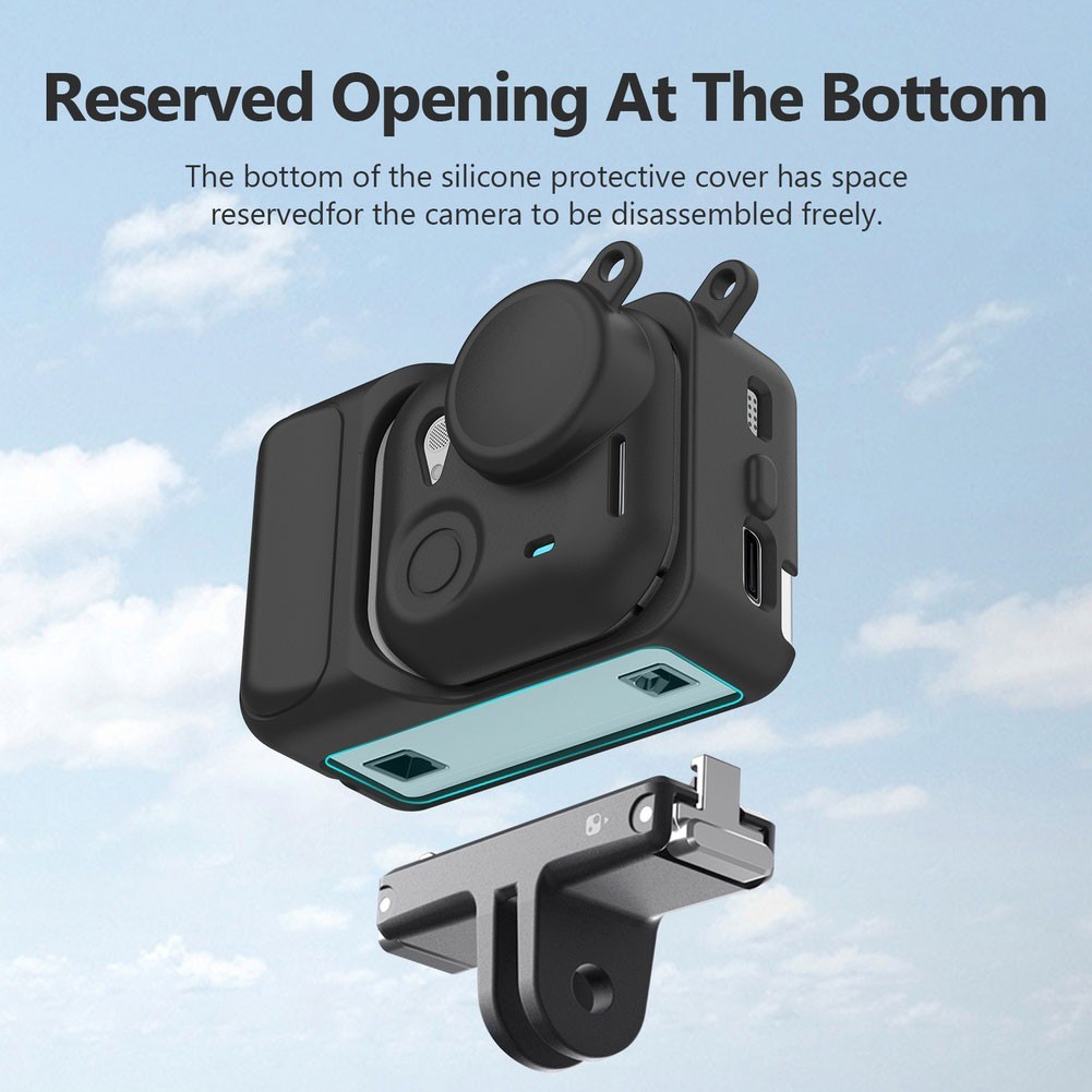 Flexible Silicone Cover for Insta360 Go for ultra Camera Lightweight and Stylish