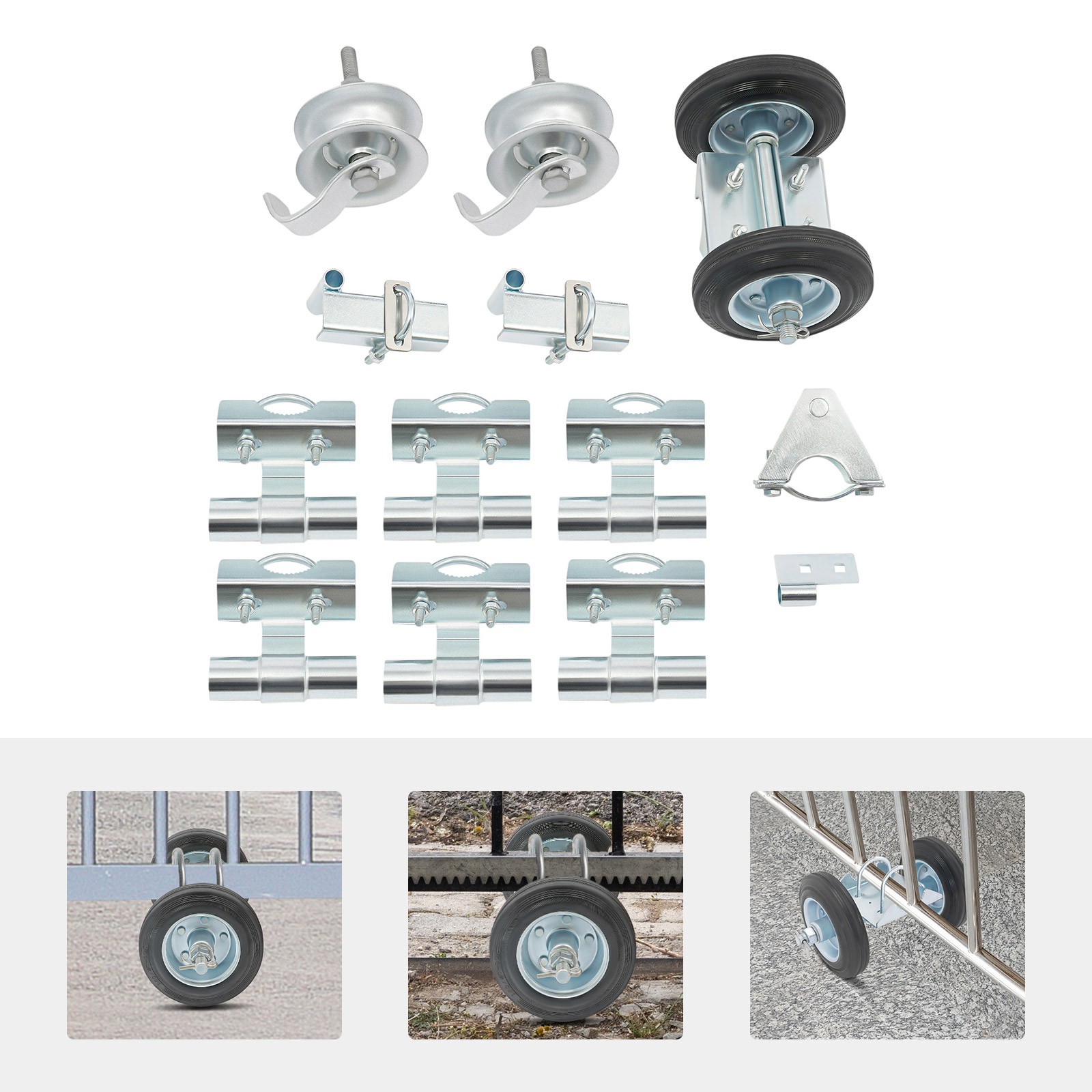 Rolling Gate Hardware Kit Sliding Gate Heavy Duty Rollers Sliding Gate Wheels