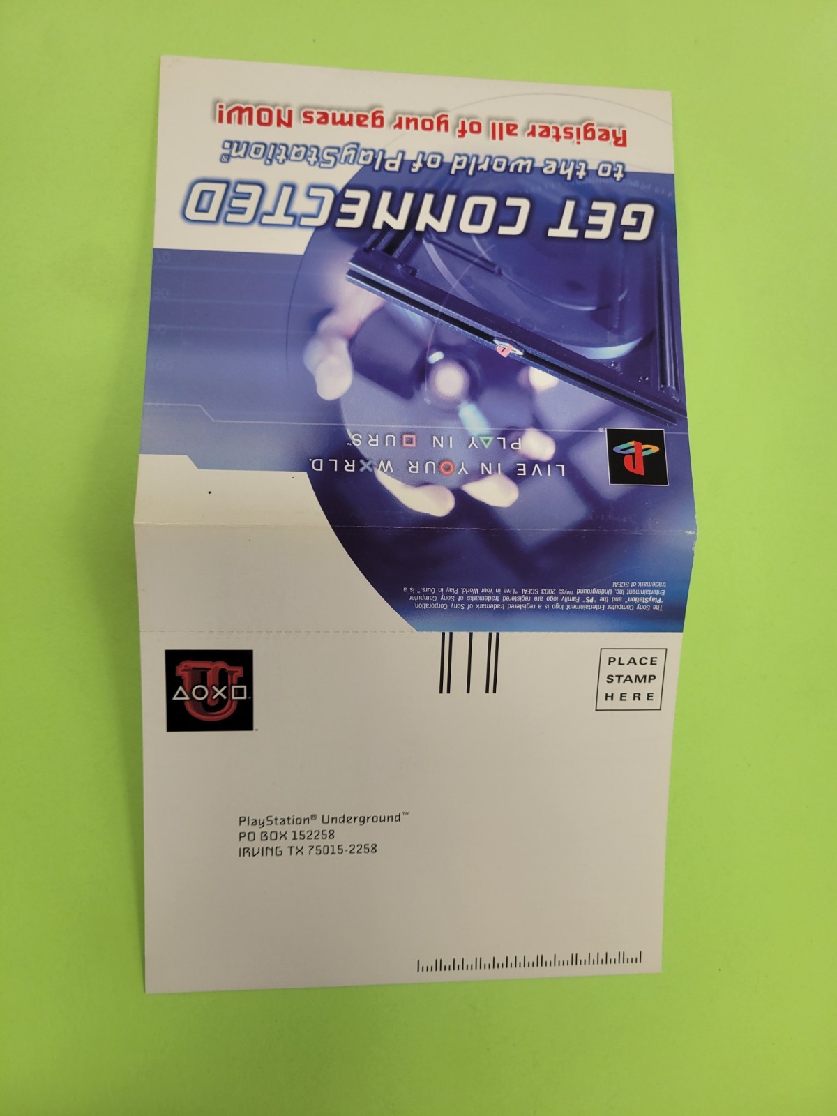 PlayStation underground insert Scus-97319