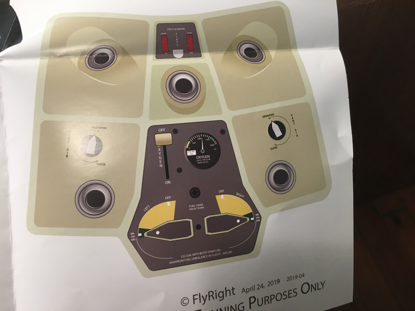Cessna 208B with Garmin G1000 Instrument Panel Poster