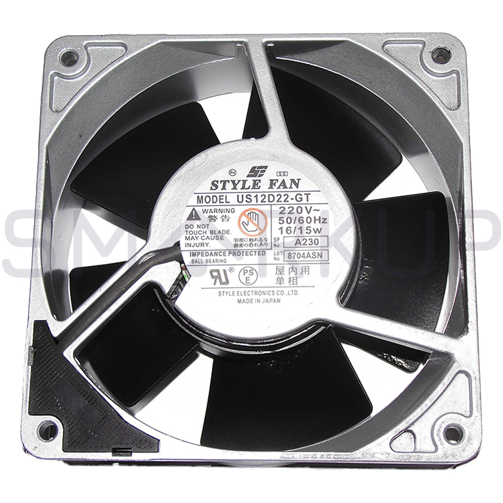 New In Box STYLE FAN US12D22-GT AC Cooling Fan 220V 16/15W 50/60HZ