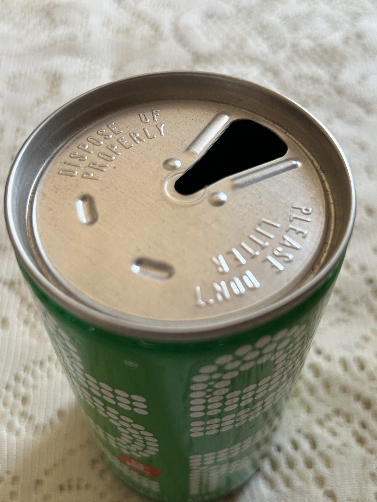 Vintage 7up Pull Tab State Can Kentucky