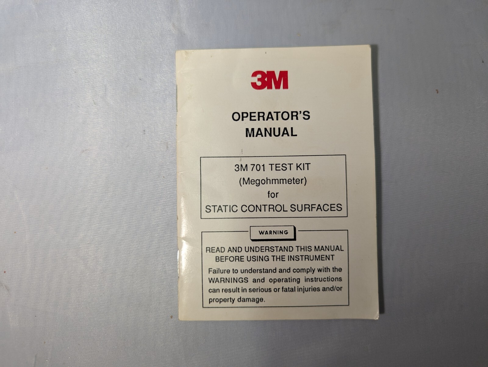 3M Electrical 701 Test Kit for Static Control Services