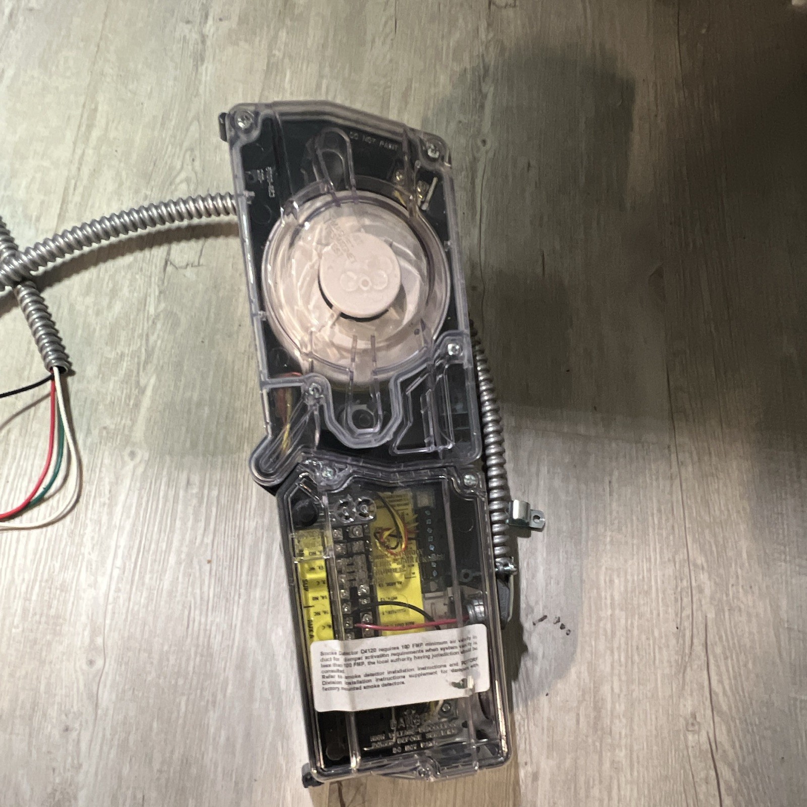 System Sensor D4120 Duct Smoke Detector, HVAC Air Duct Smoke Detectors