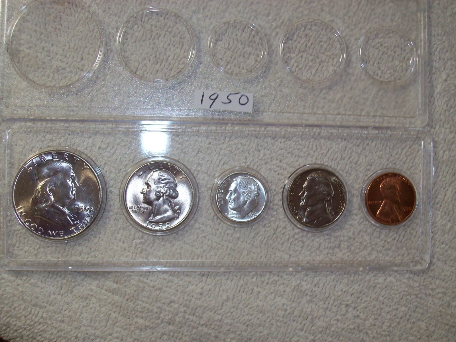 1950 MINT SET UNCIRCULATED PHILADELPHIA MINT