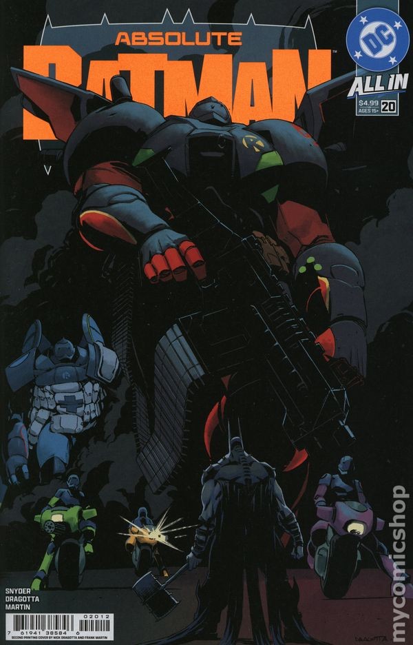 Absolute Batman #20J VF 2026 Stock Image