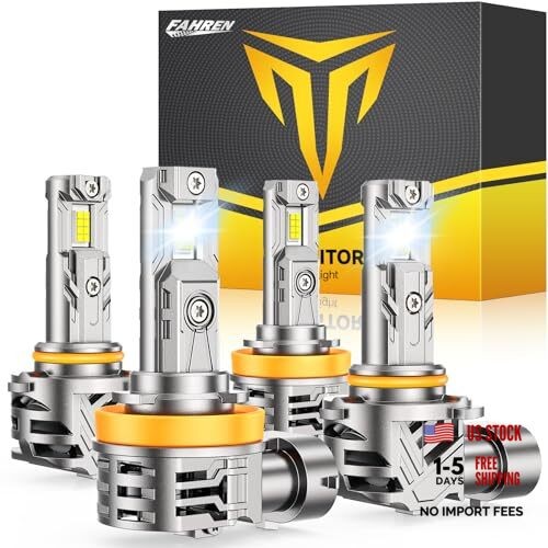 Upgraded H11/H9/H8 9005/HB3 light Bulbs combo, ???,????? H11+9005