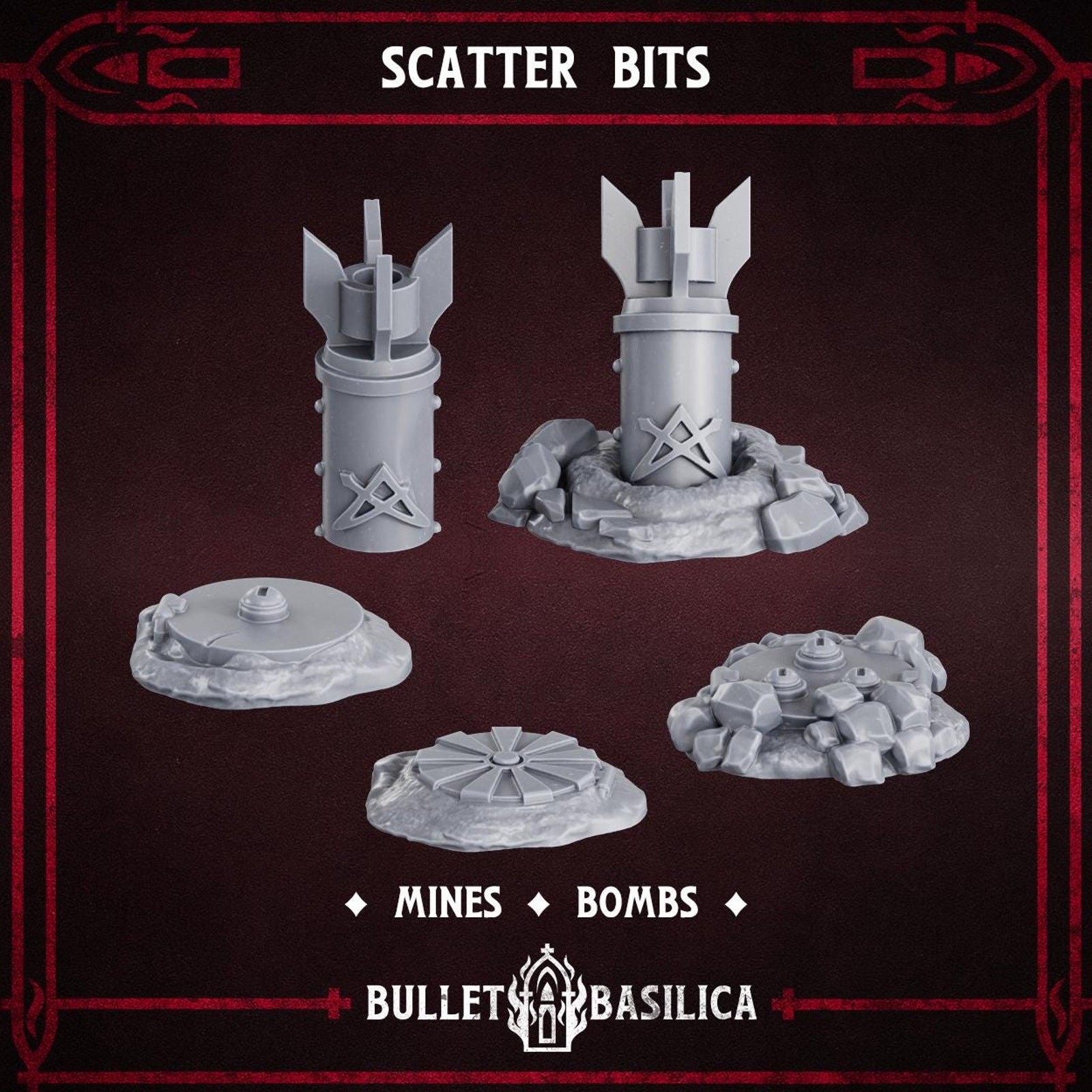 Trenchfield Scatter Bits (Covers, Mines & Bombs)