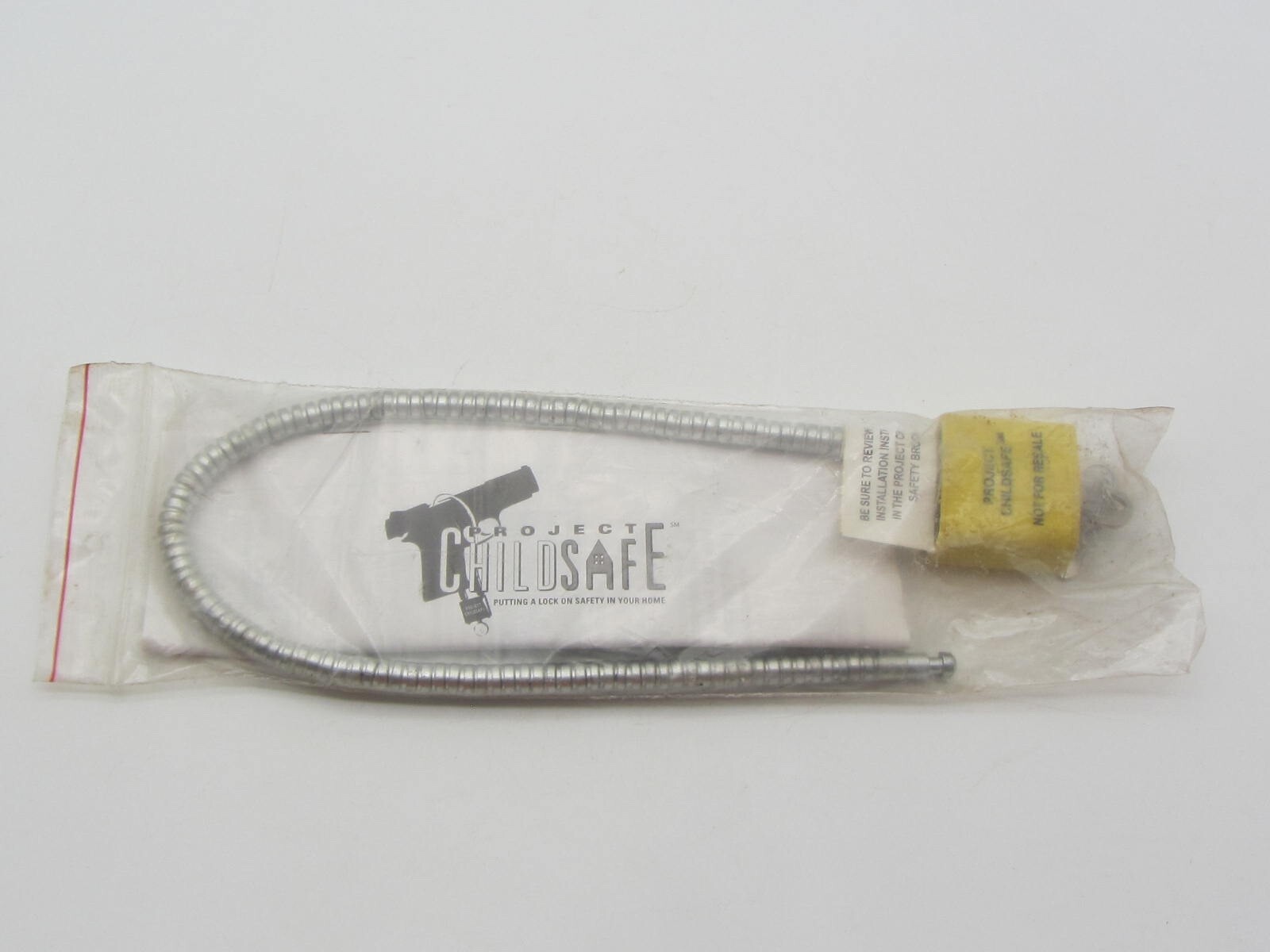 PROJECT CHILDSAFE Gun Lock Child Safety Cable Padlock w/Keys