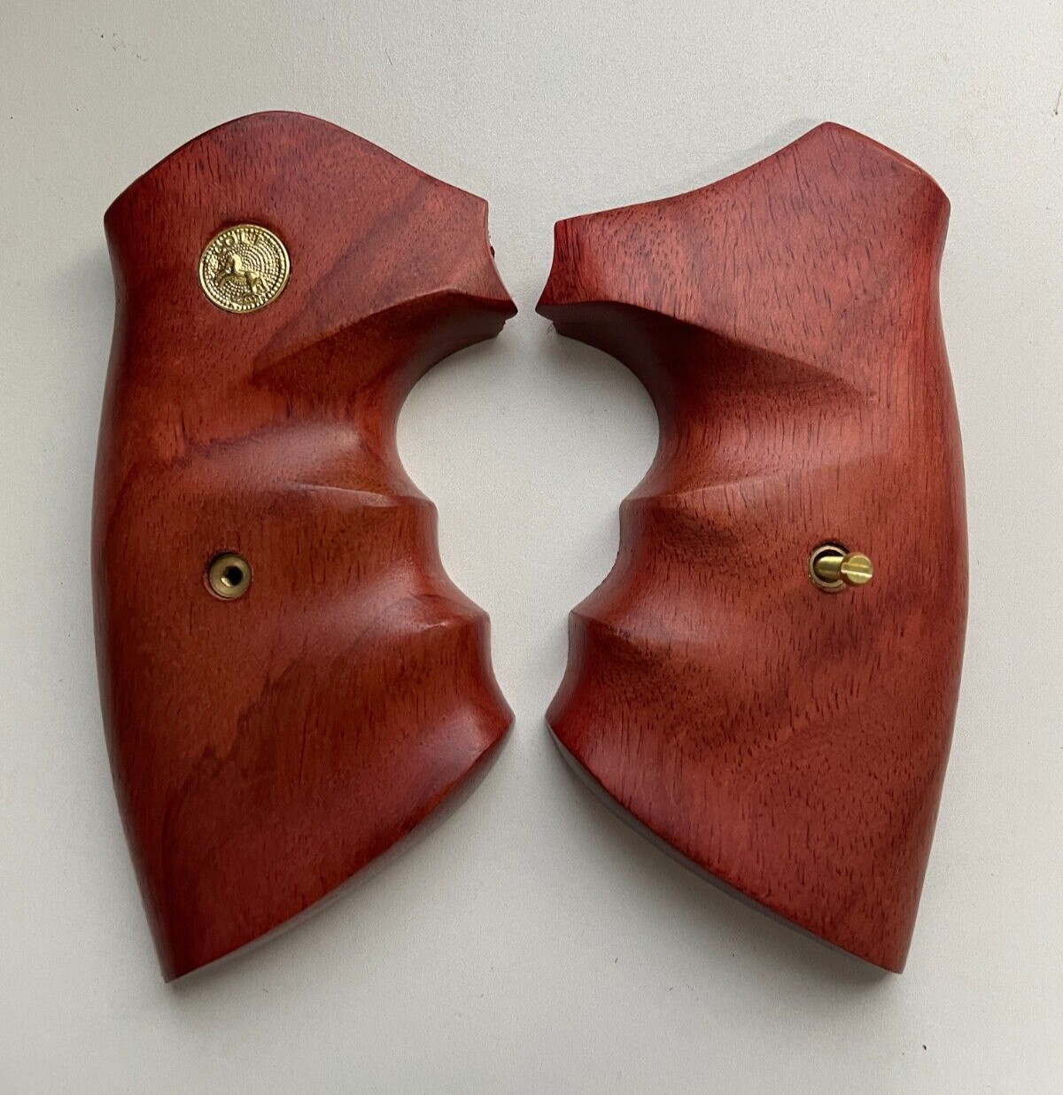 New All Smooth Wood Decorative Grips For Colt Python grip; Close back pattern05