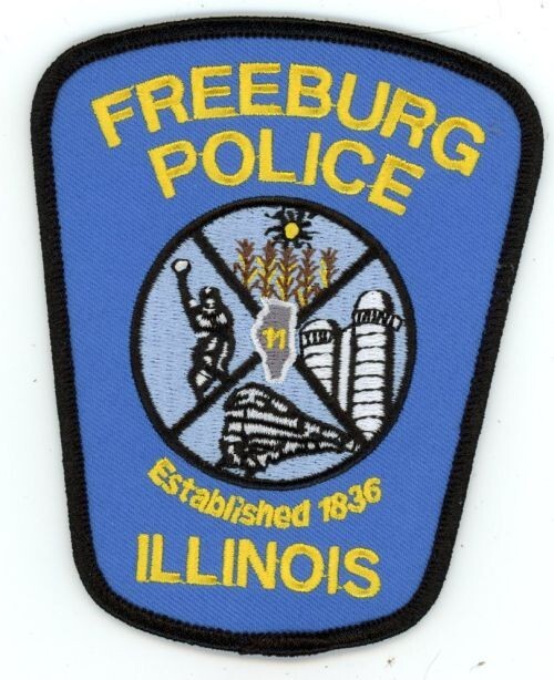 ILLINOIS IL FREEBURG POLICE NICE SHOULDER PATCH SHERIFF