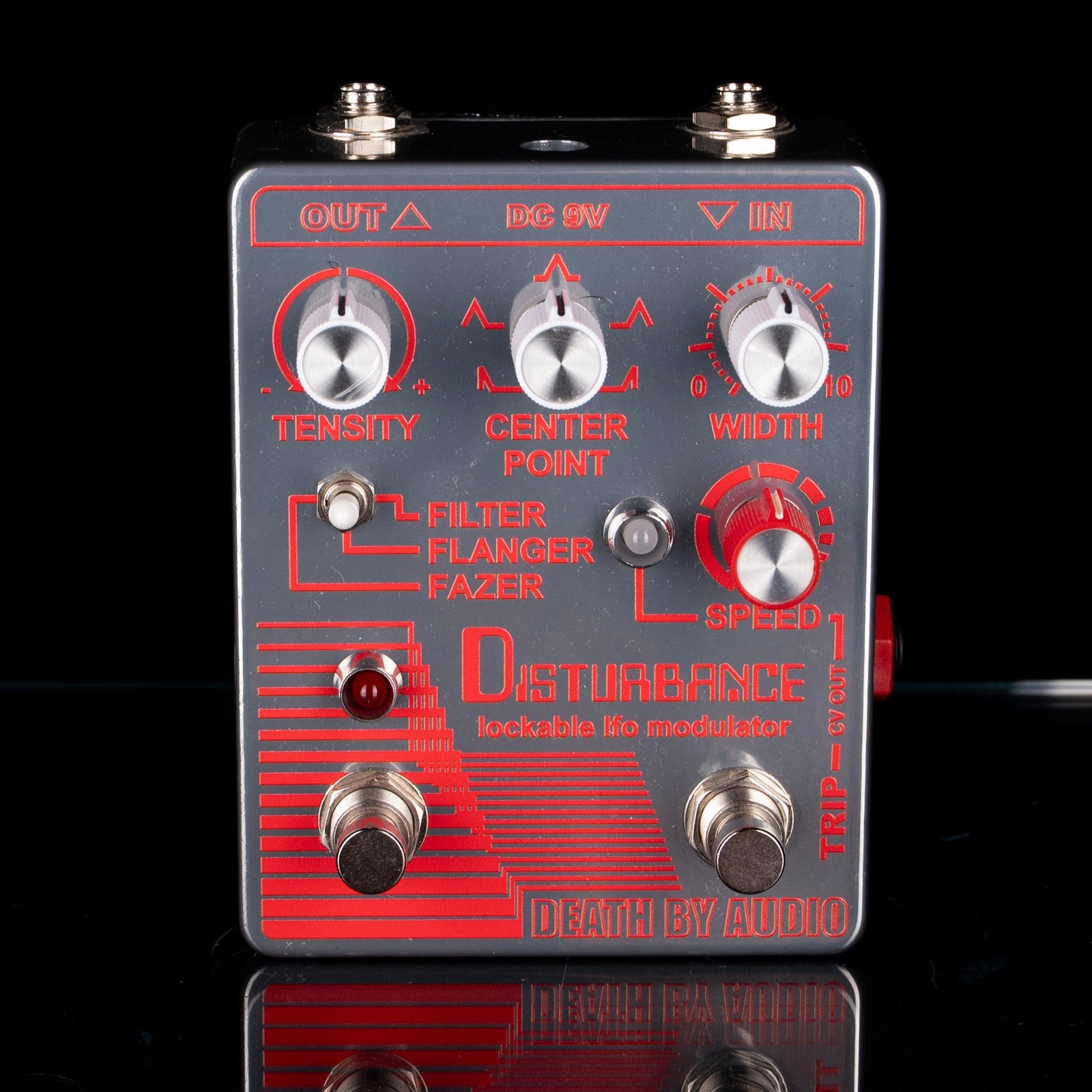 Used Death By Audio Disturbance Filter/Phaser/Flanger Pedal