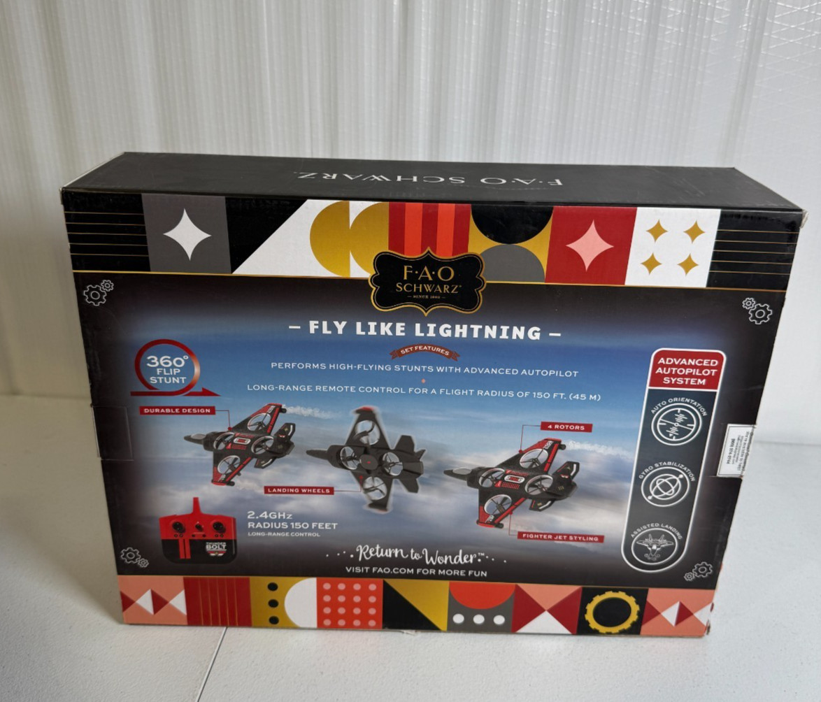 FAO Schwarz Thunderbolt Jet X2 Drone