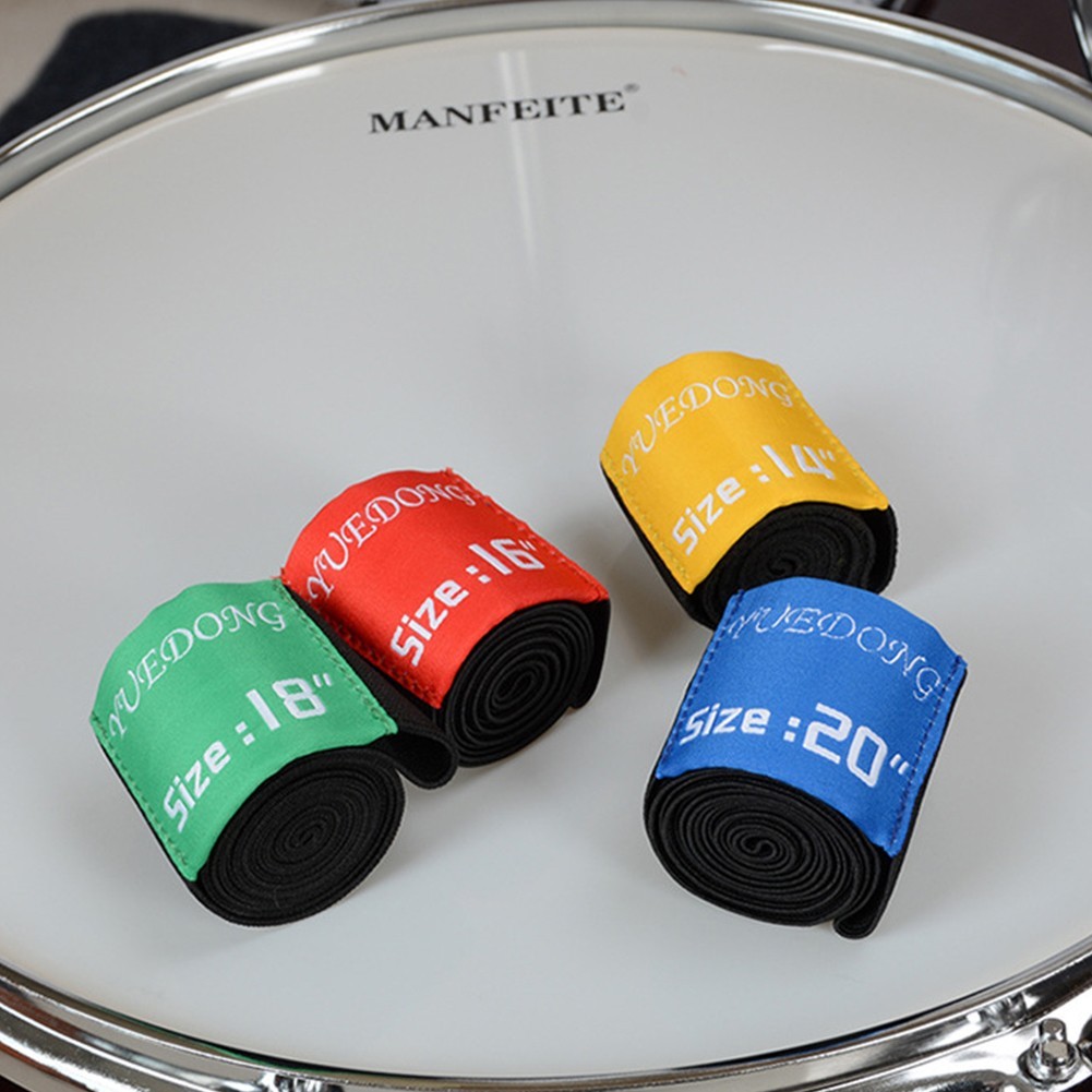 Mute Belt 12/14/16/18/20 Inch Accessories Cymbal Mute Dampener Drum Set