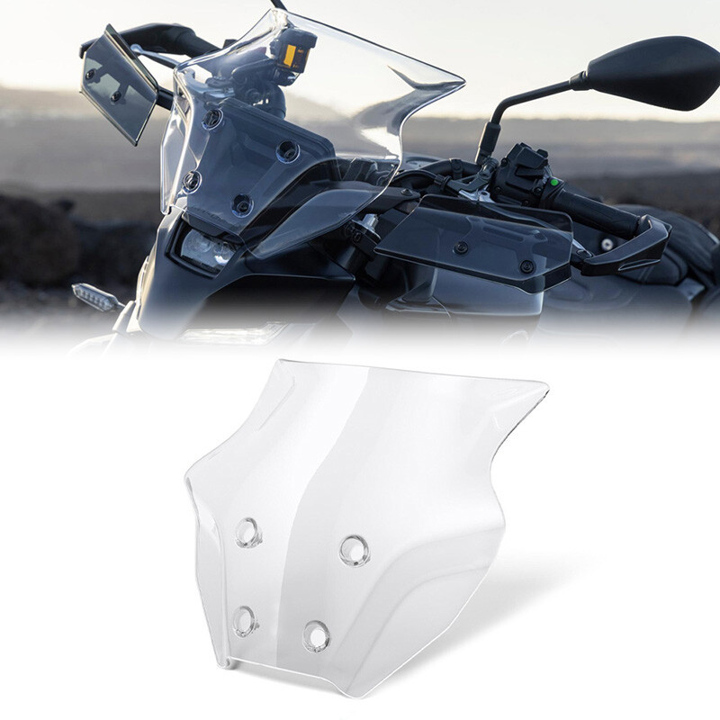 Windshield Windshield Wind Deflector Clear For Yamaha MT-09 2024